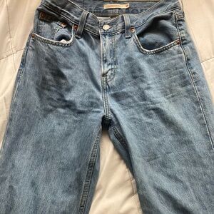 Levi's Light Blue Straight Leg Jeans